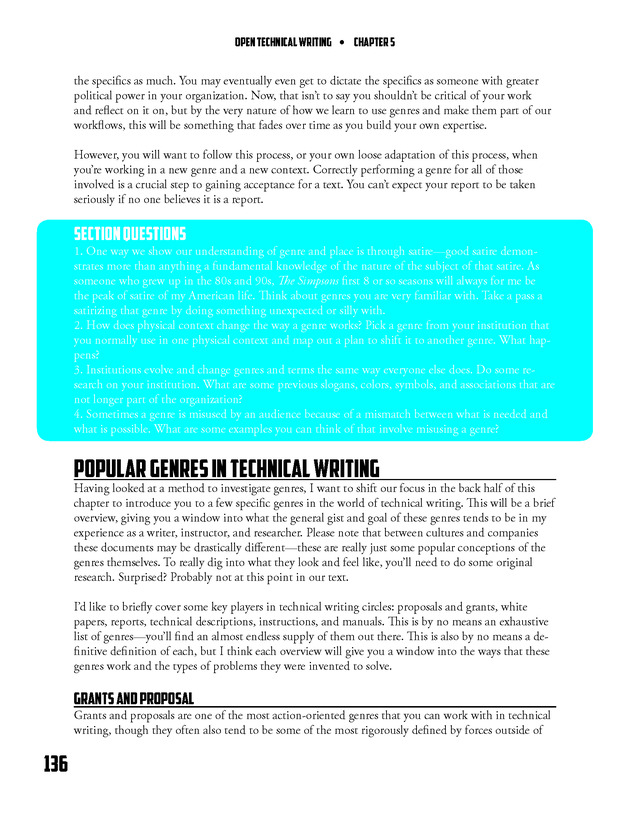 Open Technical Writing - New Page